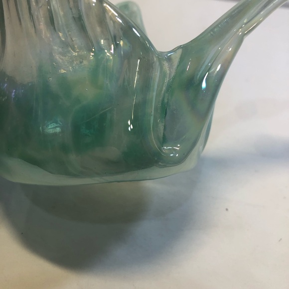 Murano Sea-Green Glass Bird Sculpture Hand Blown - Picture 9 of 9